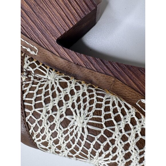 Korks by Kork Ease Women's Nora Crochet Clogs Size 8 - Picture 12 of 13